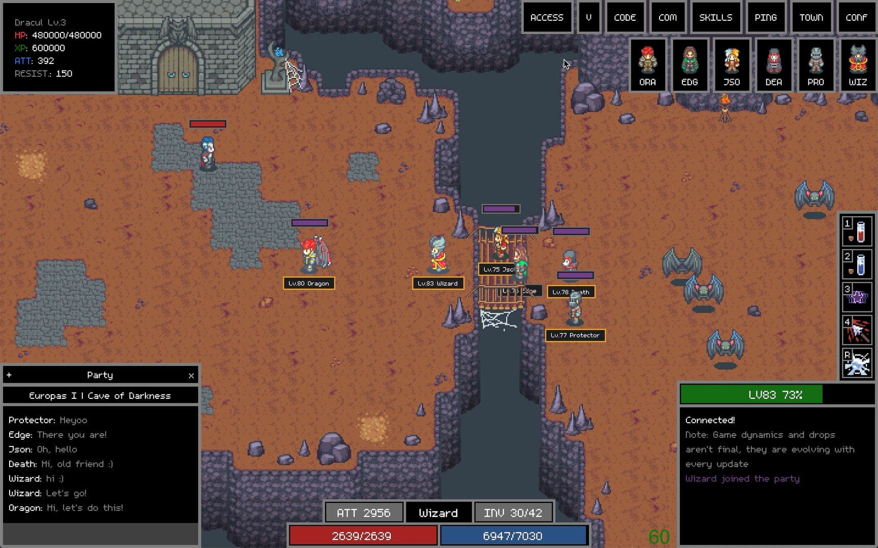 Adventure Land — mmo / rts programming game screenshot 3