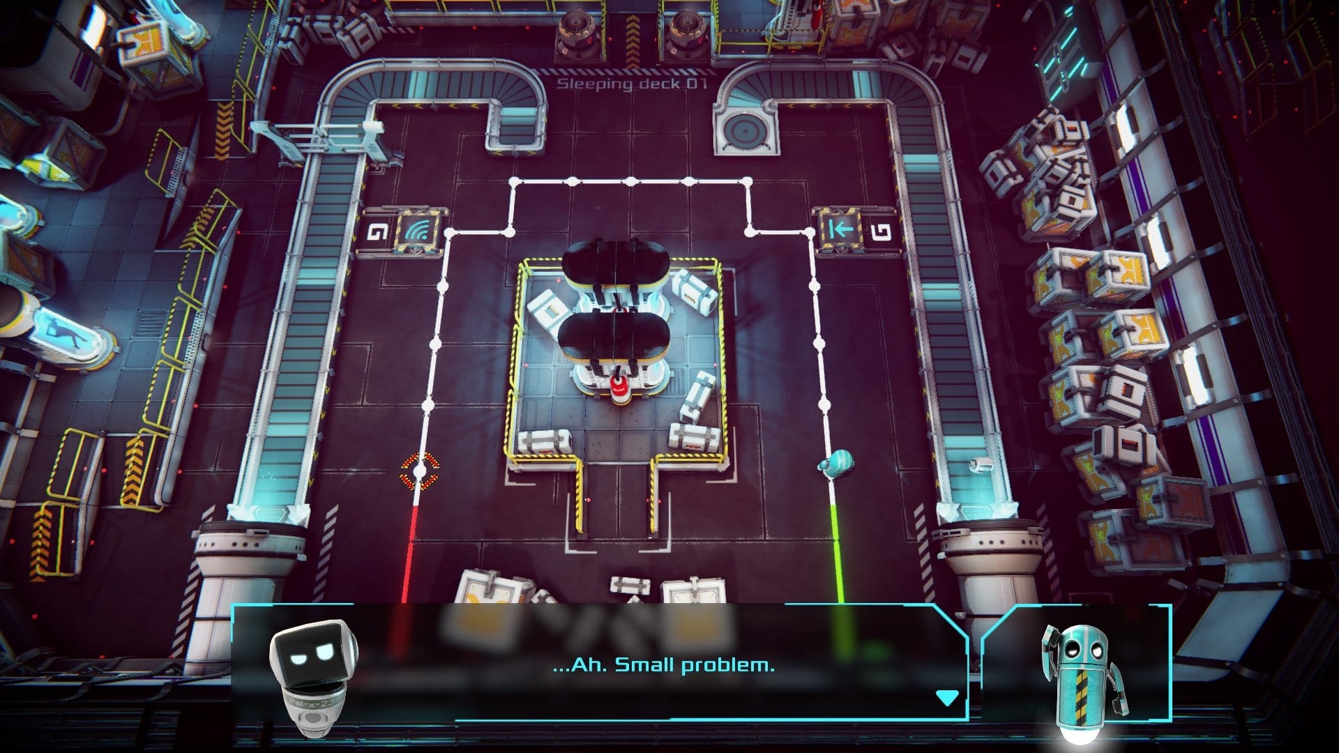 Algo Bot — visual puzzle programming game screenshot