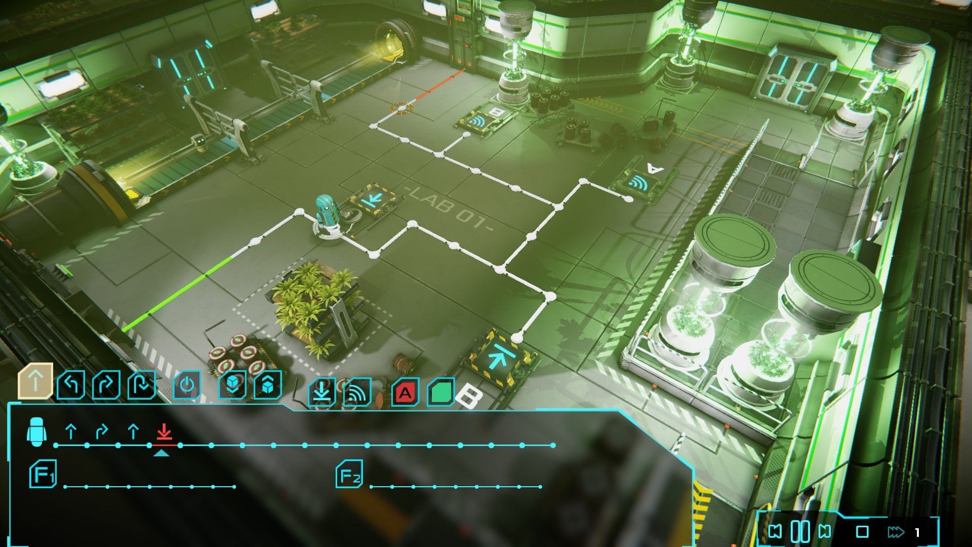 Algo Bot — visual puzzle programming game screenshot 3
