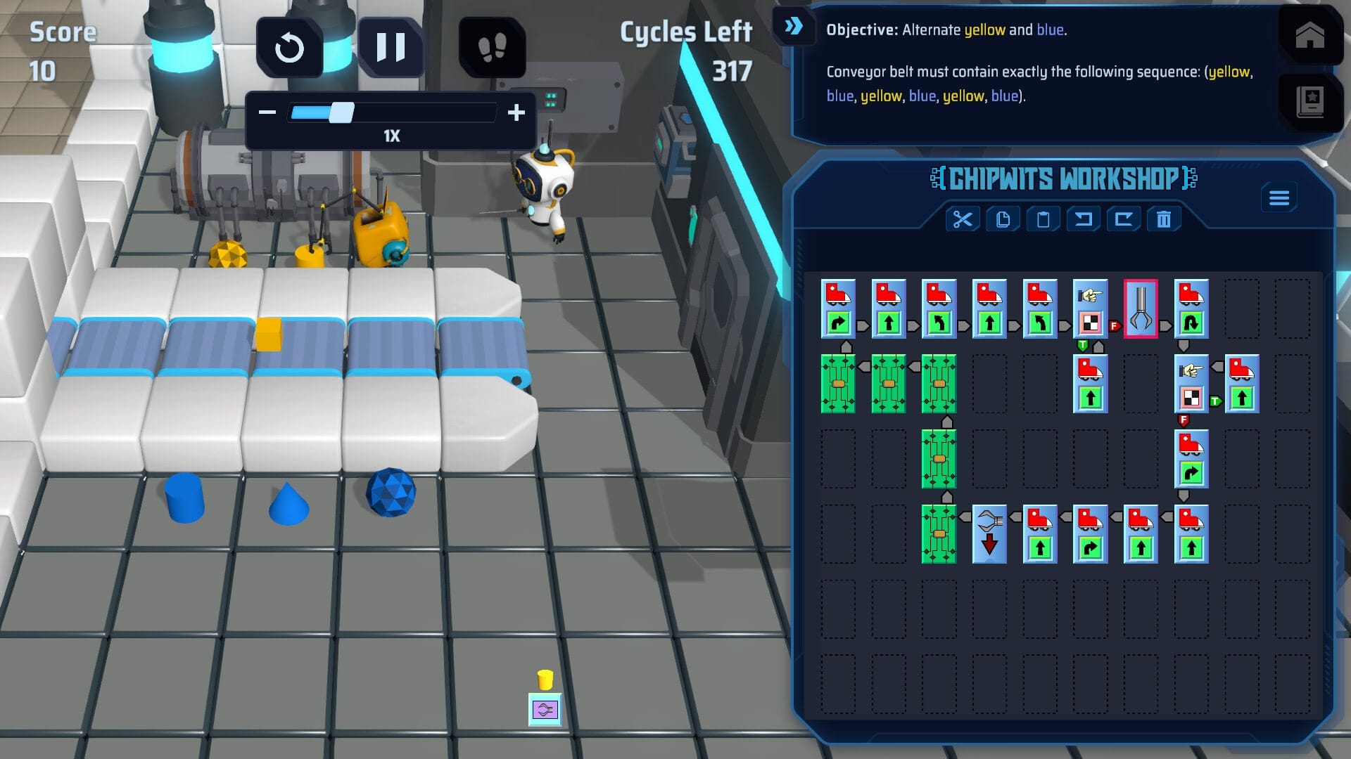 ChipWits — robot programming programming game screenshot 6