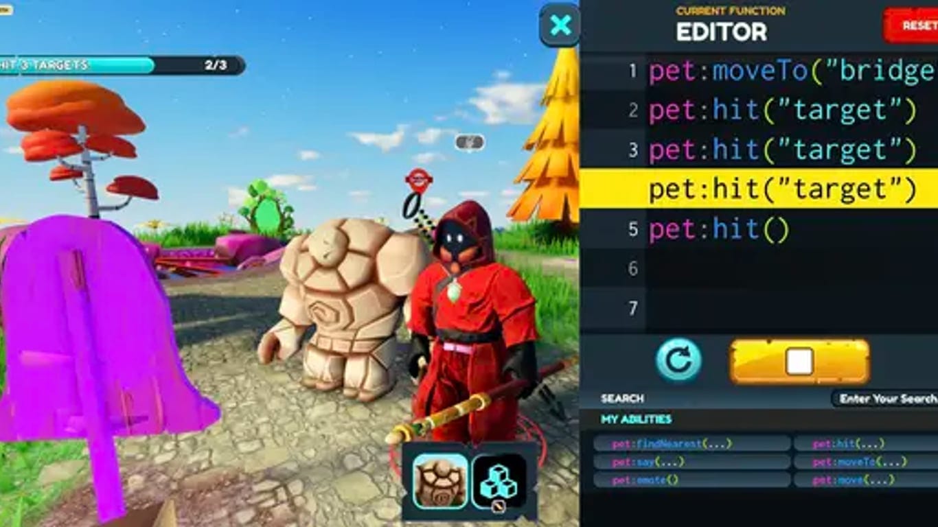 CodeCombat — learning programming game screenshot