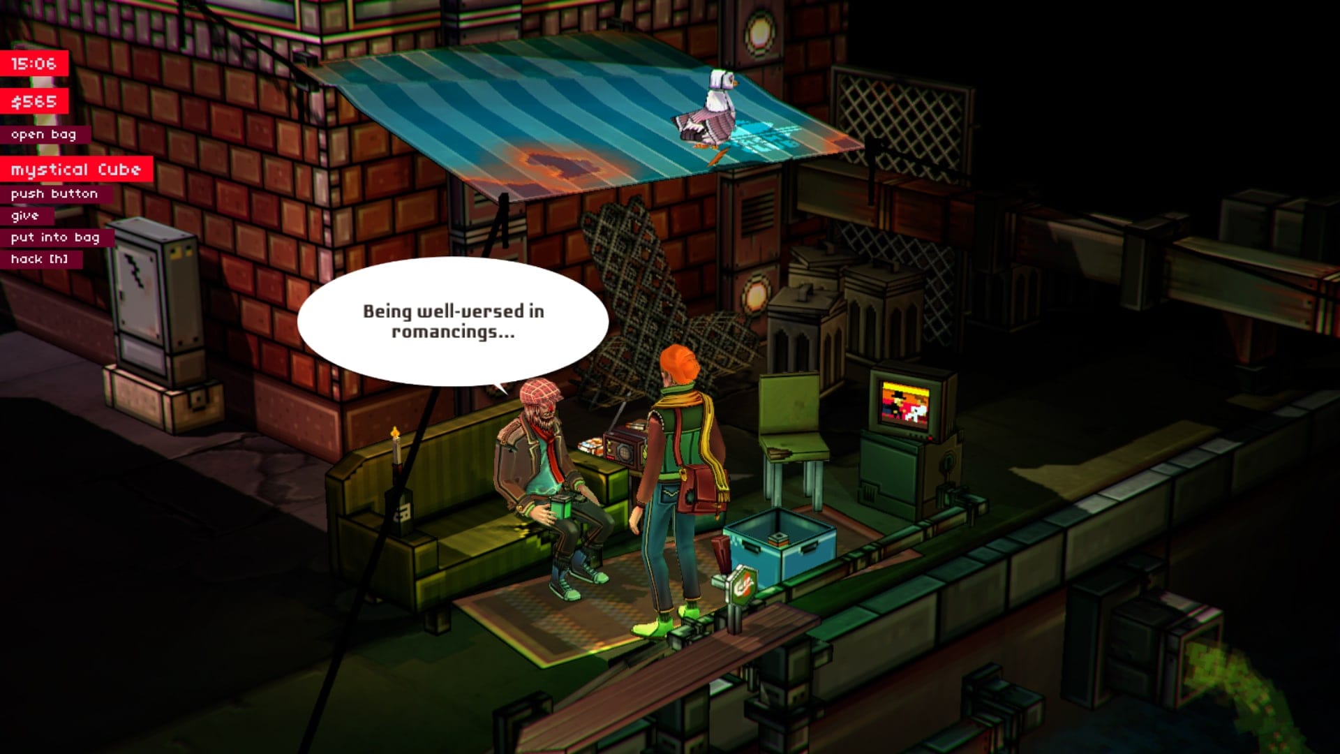 else Heart.Break() — hacking / terminal programming game screenshot 5