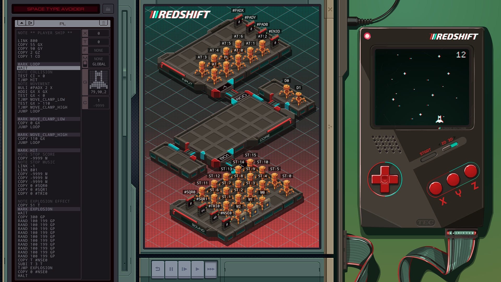 EXAPUNKS — hacking / terminal programming game screenshot 6