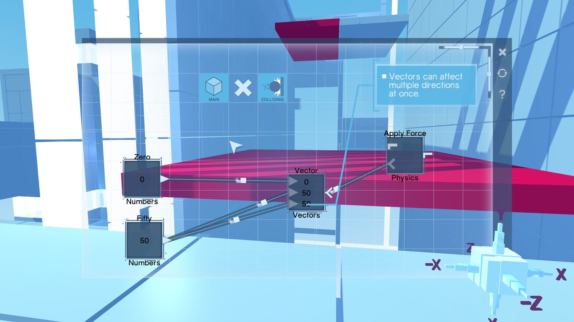 Glitchspace — visual puzzle programming game screenshot 3