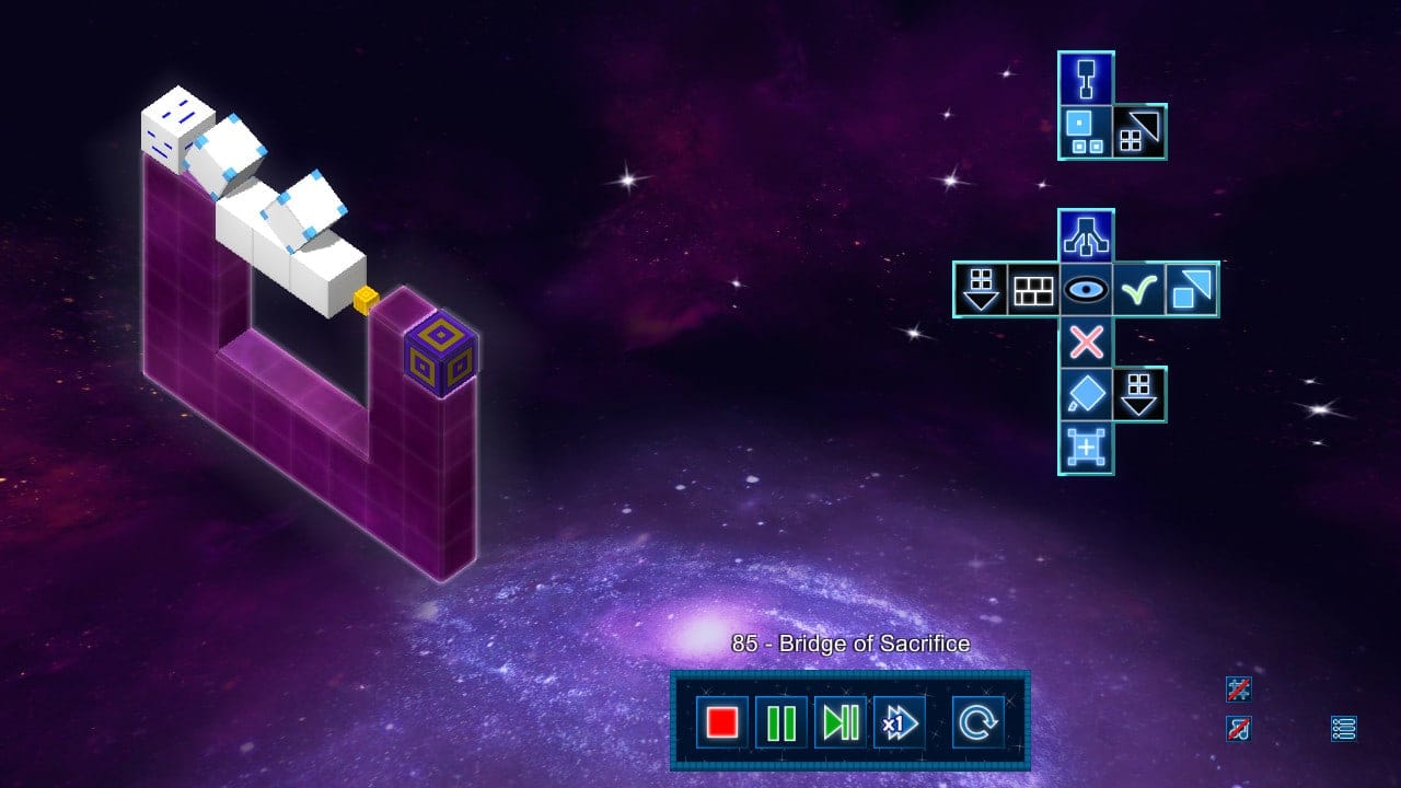 God is a Cube — robot programming programming game screenshot 5