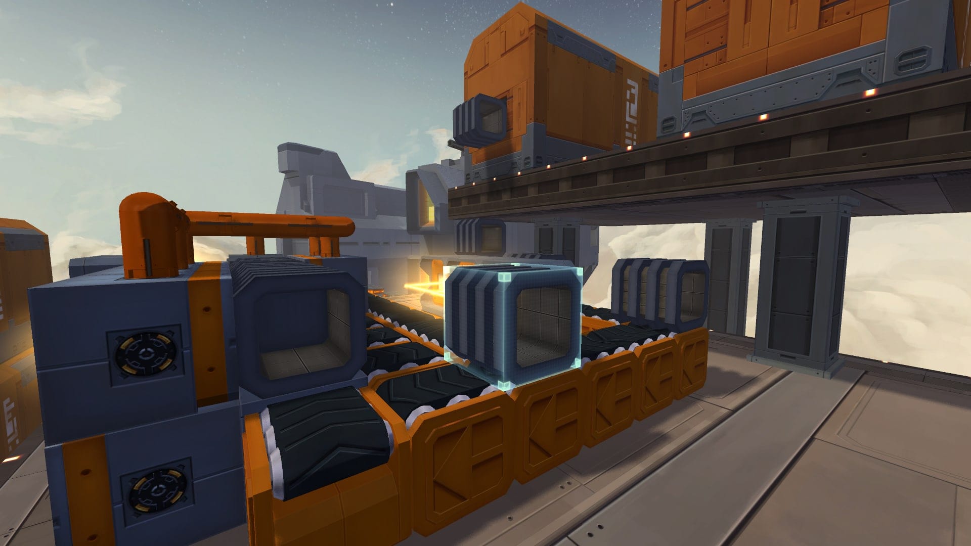 Infinifactory — factory logic programming game screenshot 2