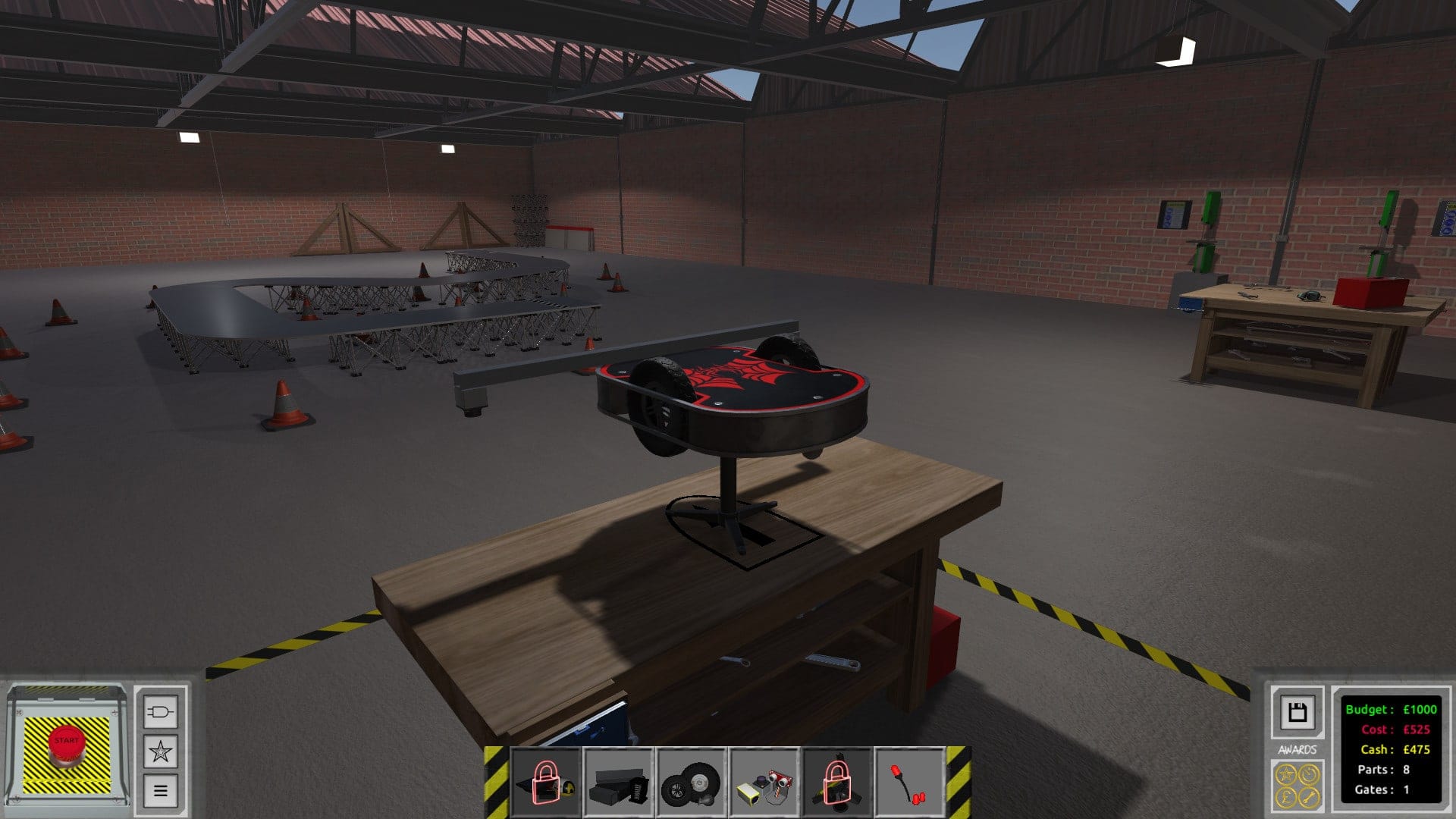 LogicBots — circuit / hardware programming game screenshot