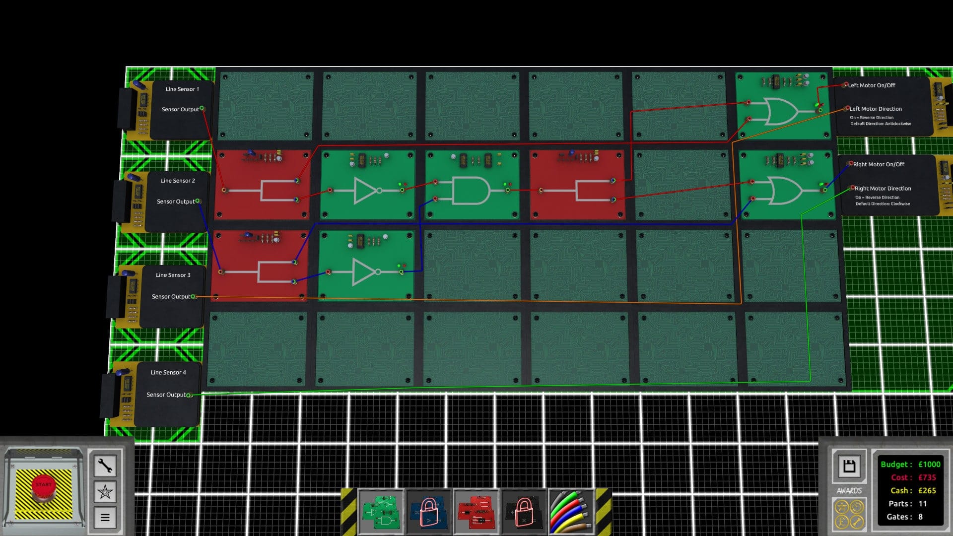 LogicBots — circuit / hardware programming game screenshot 5