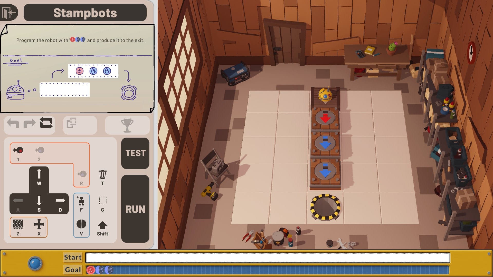 Manufactoria 2022 — visual puzzle programming game screenshot