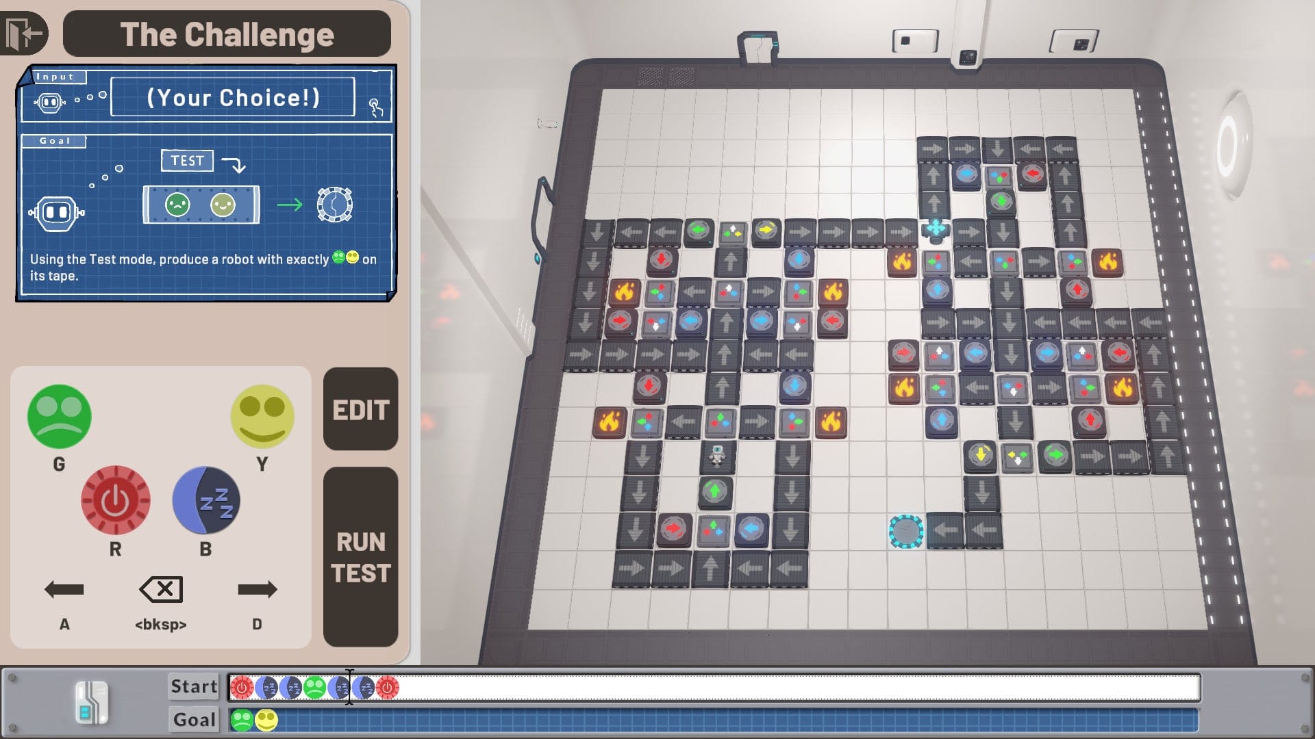 Manufactoria 2022 — visual puzzle programming game screenshot 6