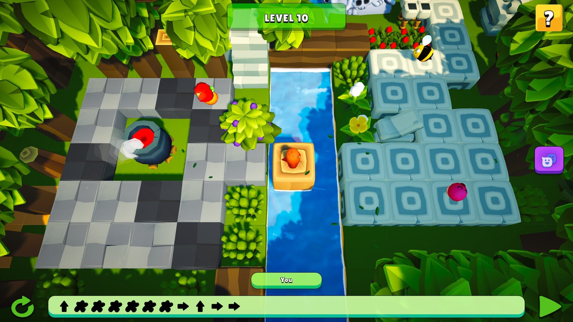 Predefined — code puzzles programming game screenshot