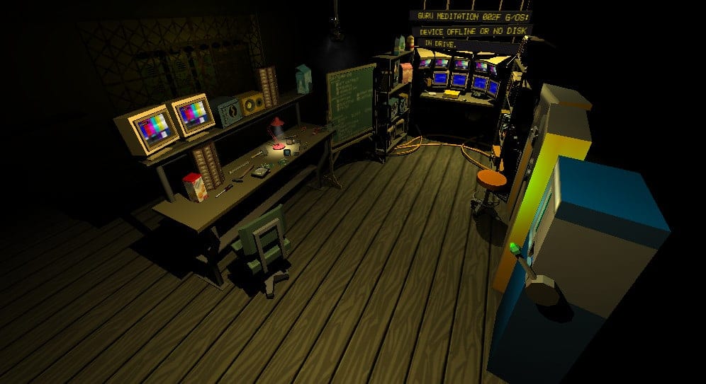 Quadrilateral Cowboy — command-line programming game screenshot 2