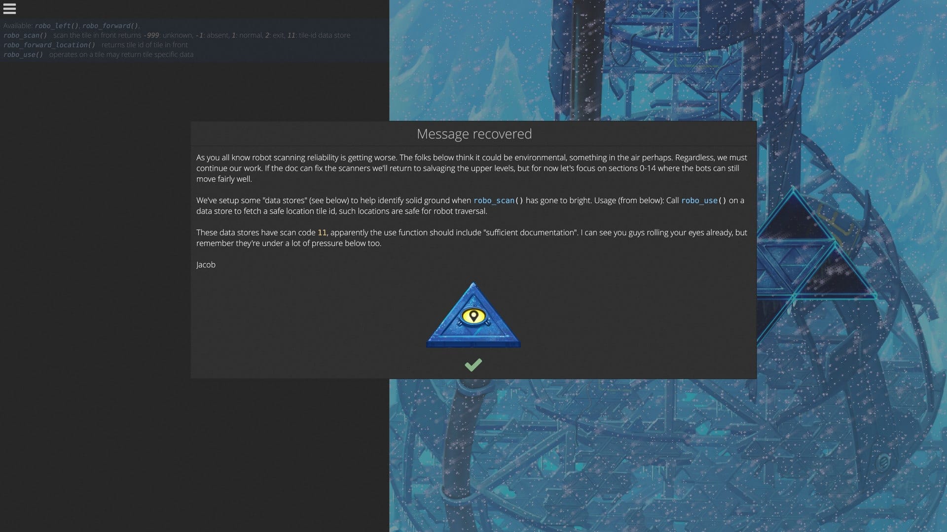 Robo Instructus — robot programming programming game screenshot 6