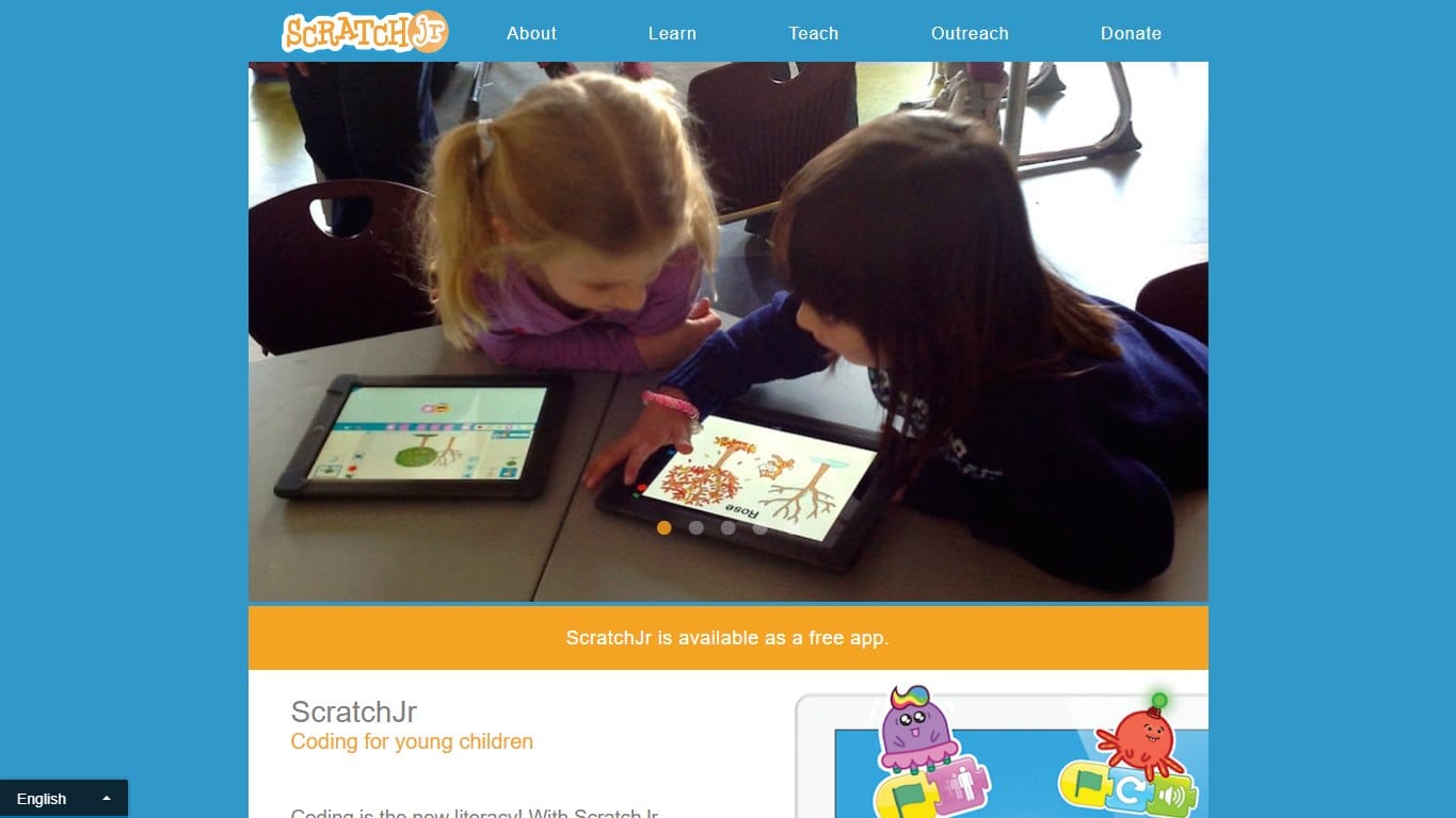 ScratchJr — game creation programming game screenshot
