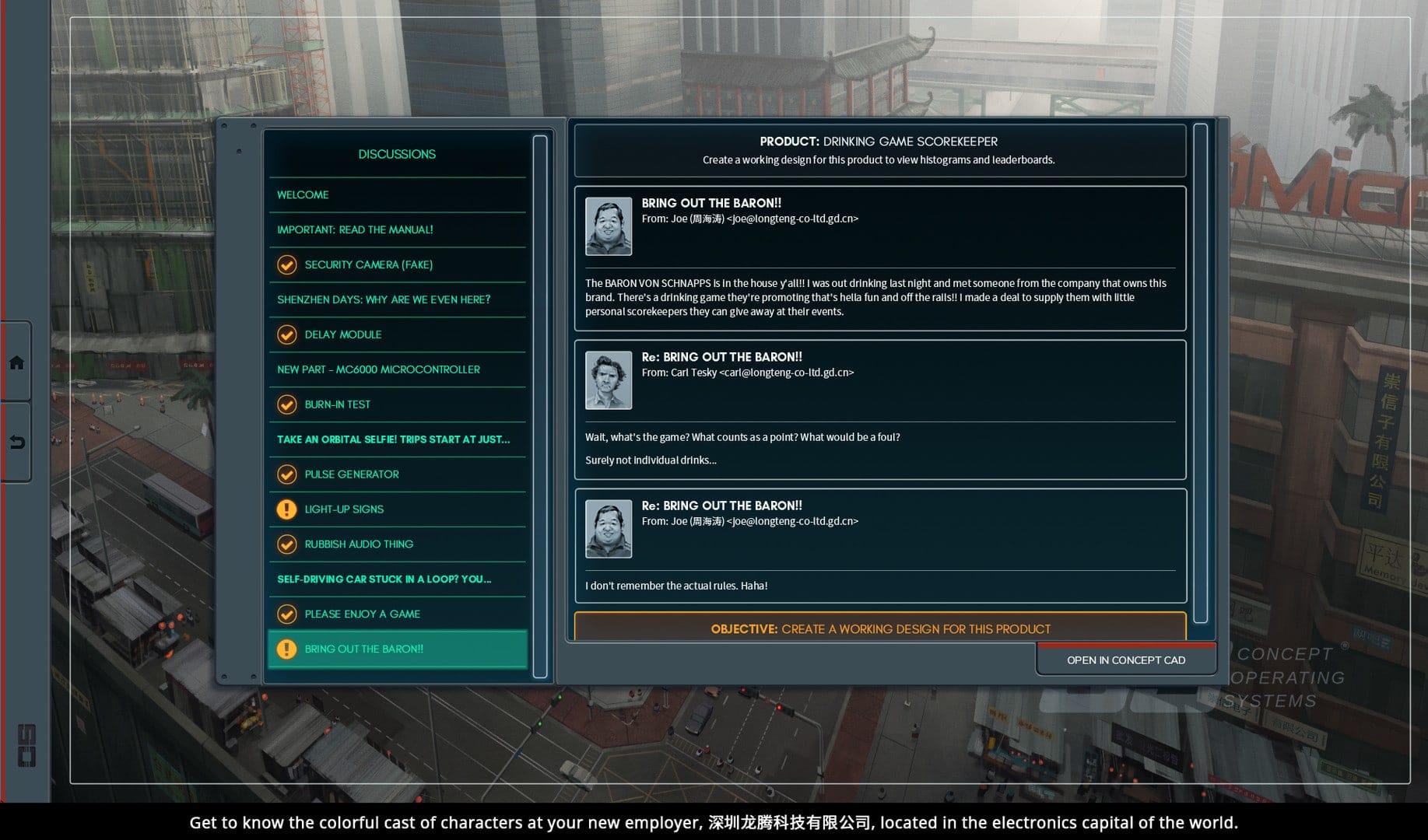 SHENZHEN I/O — circuit / hardware programming game screenshot 5