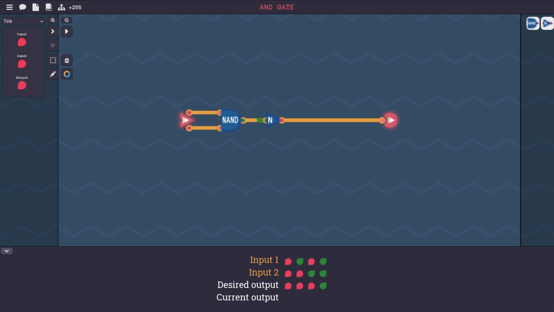 Turing Complete — circuit / hardware programming game screenshot